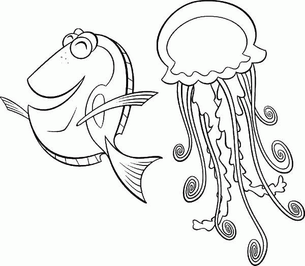 Название: Раскраска Название: Раскраска Рыба и медуза. Категория: Морские обитатели. Теги: морские жители, вода, море, медуза.. Категория: . Теги: .