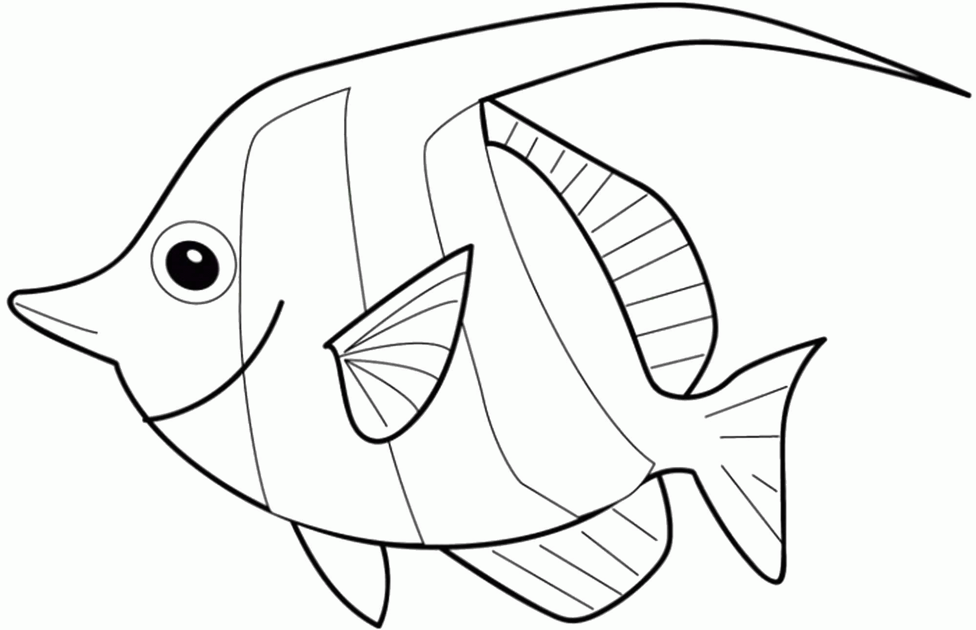 Раскраска Название: Раскраска Рыбка. Категория: рыбы. Теги: Подводный мир, рыба. Скачать .  Распечатать 