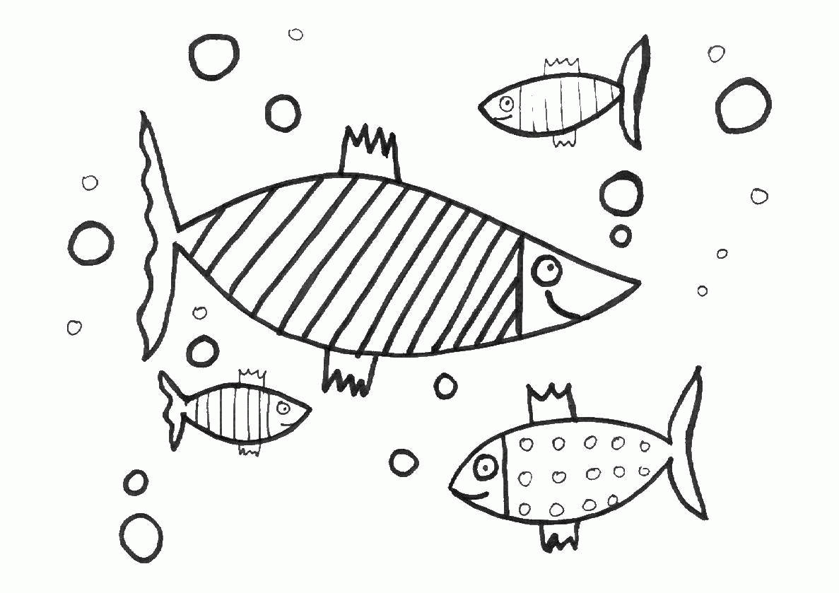 Раскраска Название: Раскраска Рыбки. Категория: рыбы. Теги: Подводный мир, рыба. Скачать .  Распечатать 